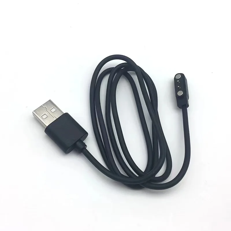 Fast Shipping Emergency backup 2pin Magnetic Charger Cable wire for Smart Watch bracelet 2 Pin Distance 4mm data cables | Электроника