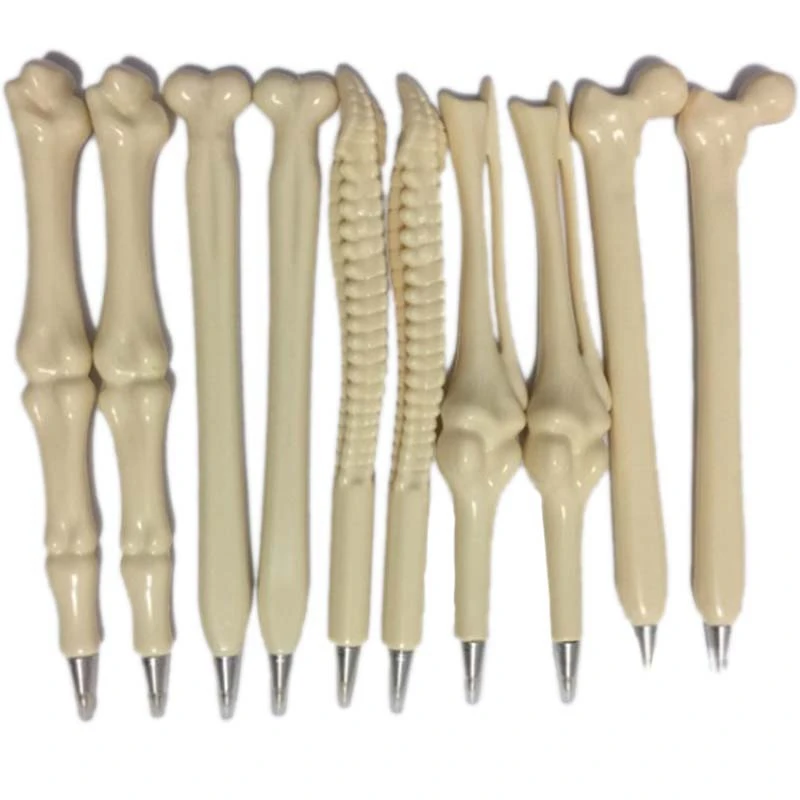 Авторучка 50 шт./лот письменные принадлежности шариковые авторучки в форме кости