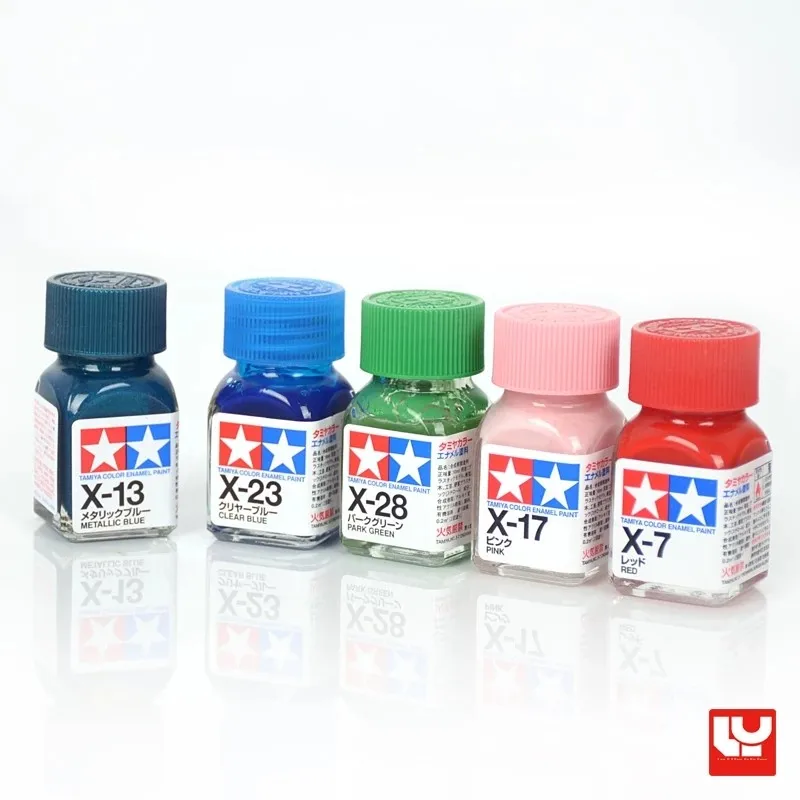 Эмалевая краска Tamiya 10 мл разные цвета X1-X24 для модели гундама аэрозольная сделай