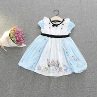 christmas costumes for little girls alice dress kids birthday party carnival masquerade costume 1 6 years girl princess dress