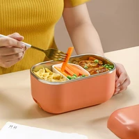 1000ml portable electric heating lunch box home car truck office school rice box food heater food storage container bento box
