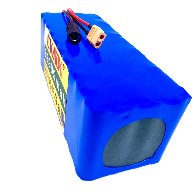 

XT60 interface 36V battery 10S4P 99999Ah battery pack 1000W high power battery 42V99999mAh Ebike electric bike BMS + 42v charger