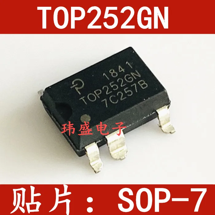 

10PCS/LOT TOP252GN SMD-8 TOP252G SOP-7