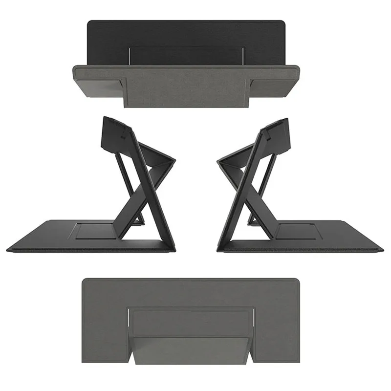 Оригинальная подставка для ноутбука планшета кожаная невидимая устойчивая к