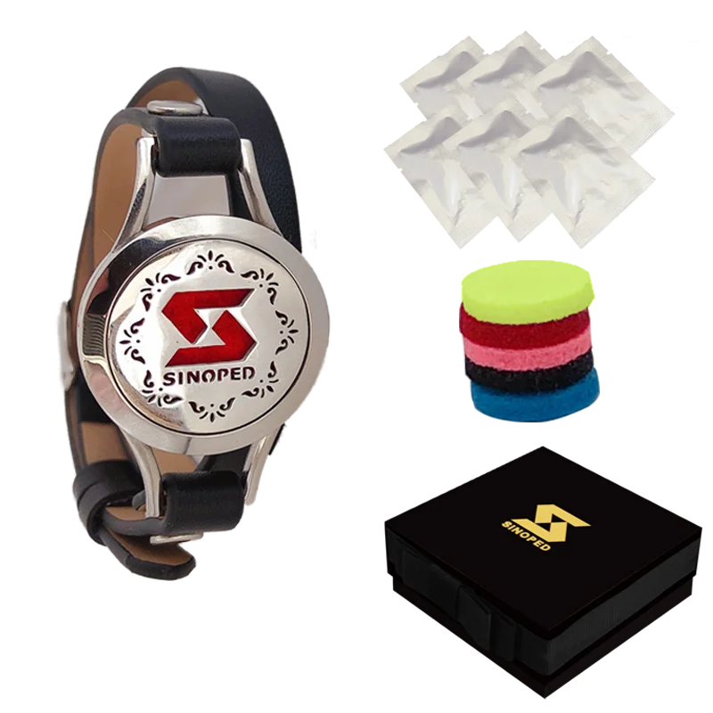 [Низкая цена] 【sinor】натуральная кожа репеллент от насекомых часы|Браслеты с