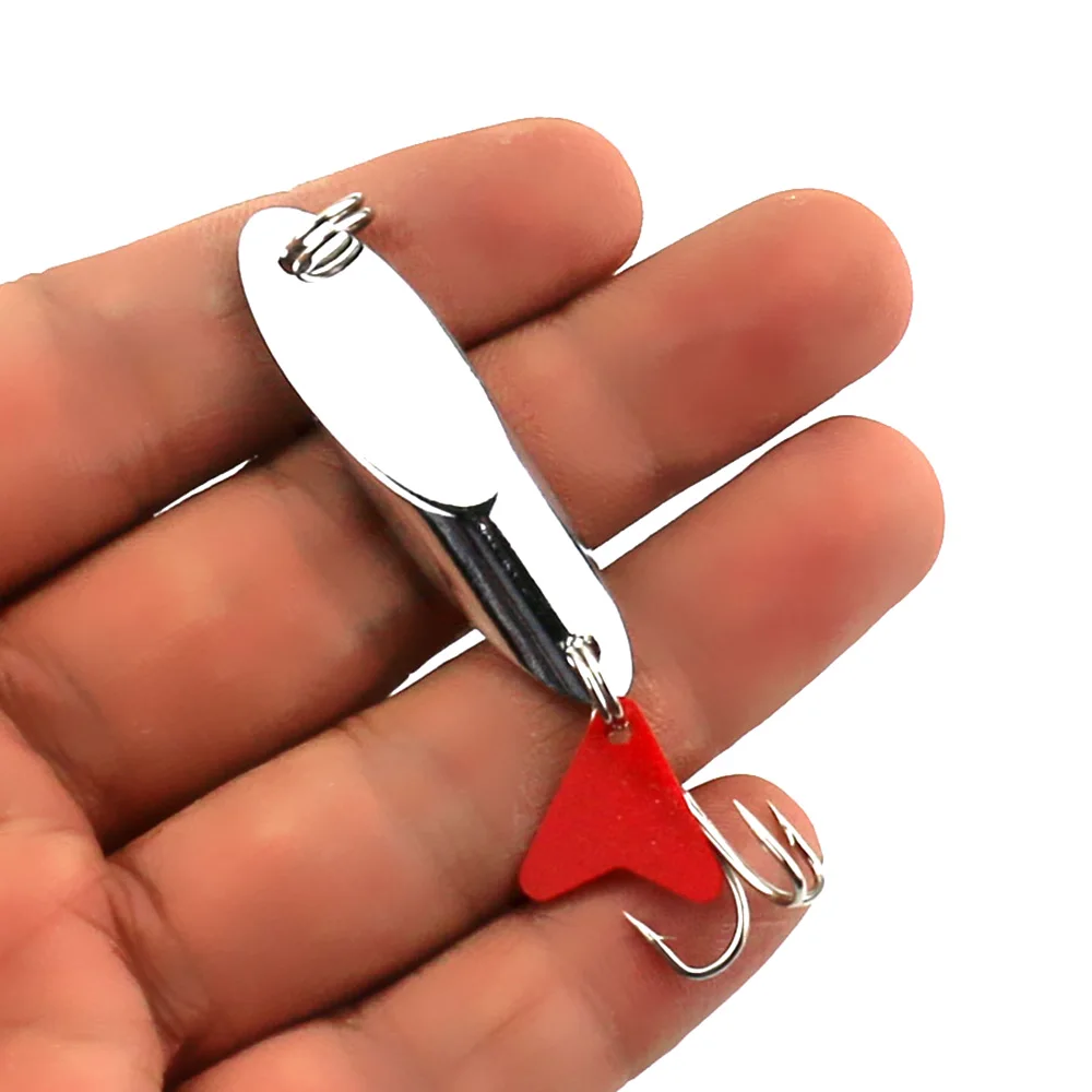 1 шт. металлическая Серебристая блесна 4 5 см 10 г|Наживки для рыбной ловли| |