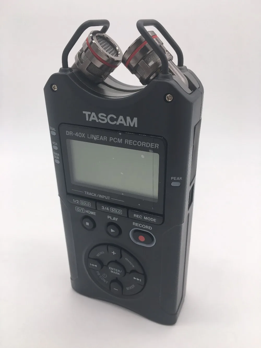 TASCAM DR-40X обновленная версия DR-40 портативный четырехтрековый Цифровой диктофон профессиональная записывающая ручка