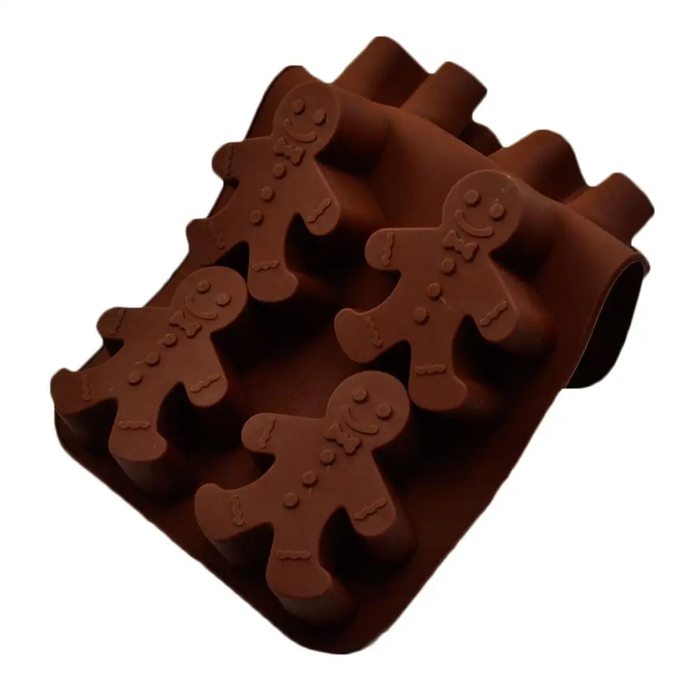 3 шт. микроволновая печь пряник человек плесень для еды класса силикагель выпечки