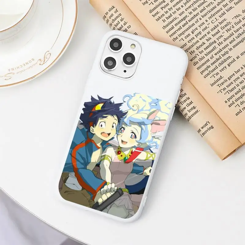 Чехол для телефона Tengen Toppa Gurren Lagann конфетных цветов iPhone 6 6S 7 8 11 12 XS X SE 2020 XR mini pro Plus MAX