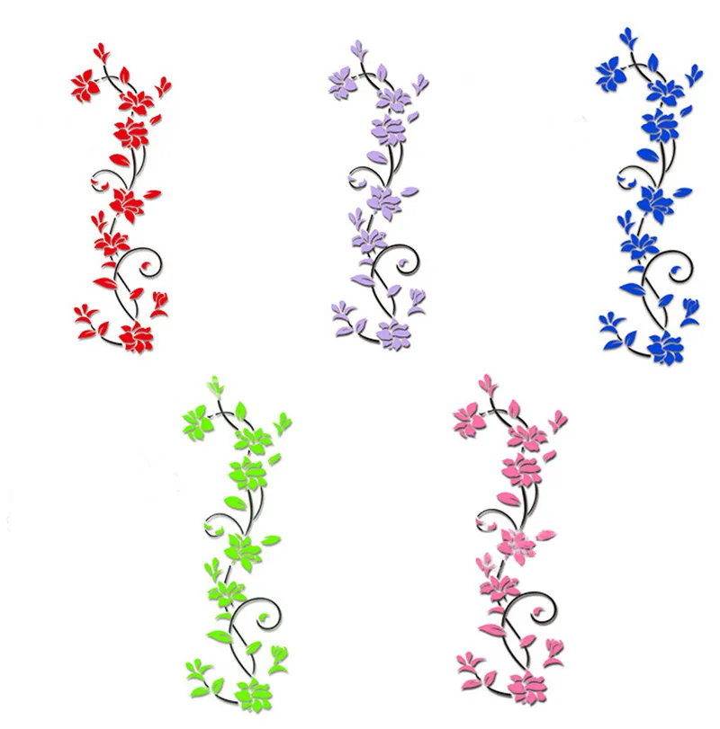 

Living Room Wall Stickers DIY 3D Acrylic Crystal Bedroom TV Background Home Room Decor