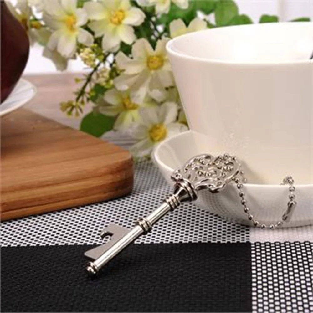 1 шт. креативный портативный винтажный брелок в форме ключа металлический