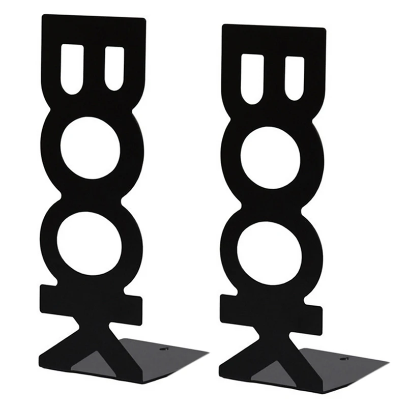 

1 Pair Bookends for Library School Book Holder Book Letter Book Baffle