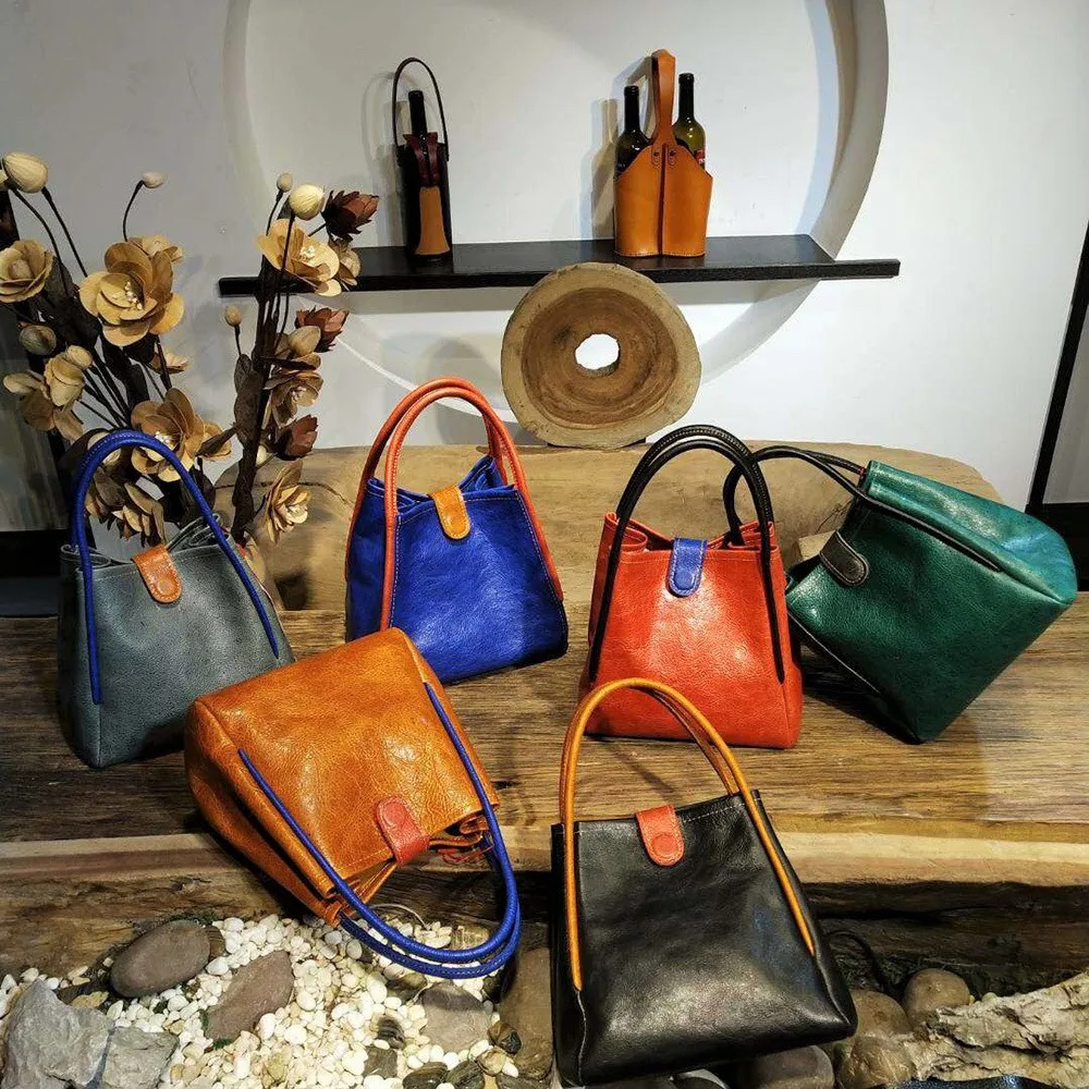 Женская сумка ведро MODITIN в стиле ретро Новое поступление высококачественные