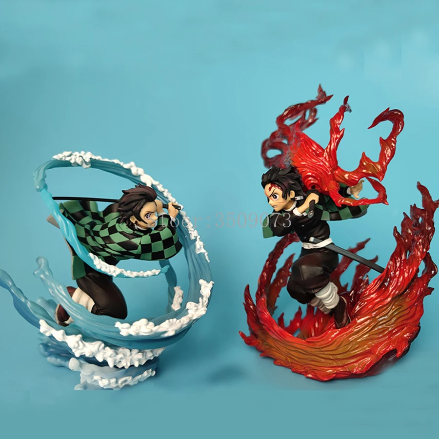 Фигурка аниме рассекающий демонов экшн фигурка Kamado Tanjirou Hinokami Kagura Kimetsu no Yaiba
