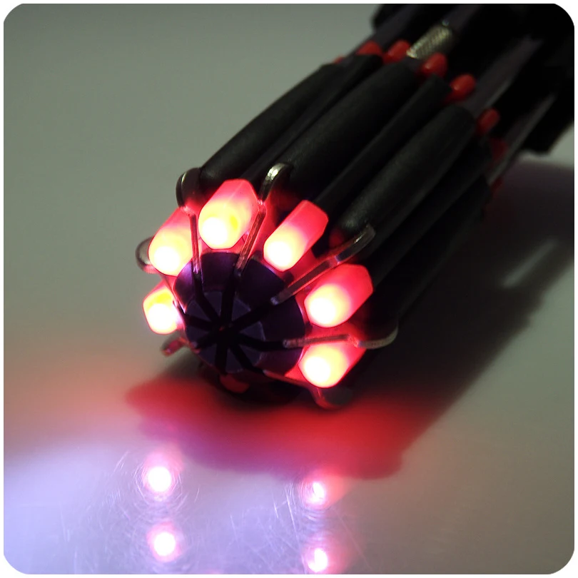 Набор инструментов для велосипеда 8 в 1 с 6 светодиодсветодиодный фонариками |