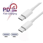 Кабель USB-CUSB Type-C, 100 Вт, 2 м, для Xiaomi Mi 10 Pro, Samsung S20, Macbook, IPad