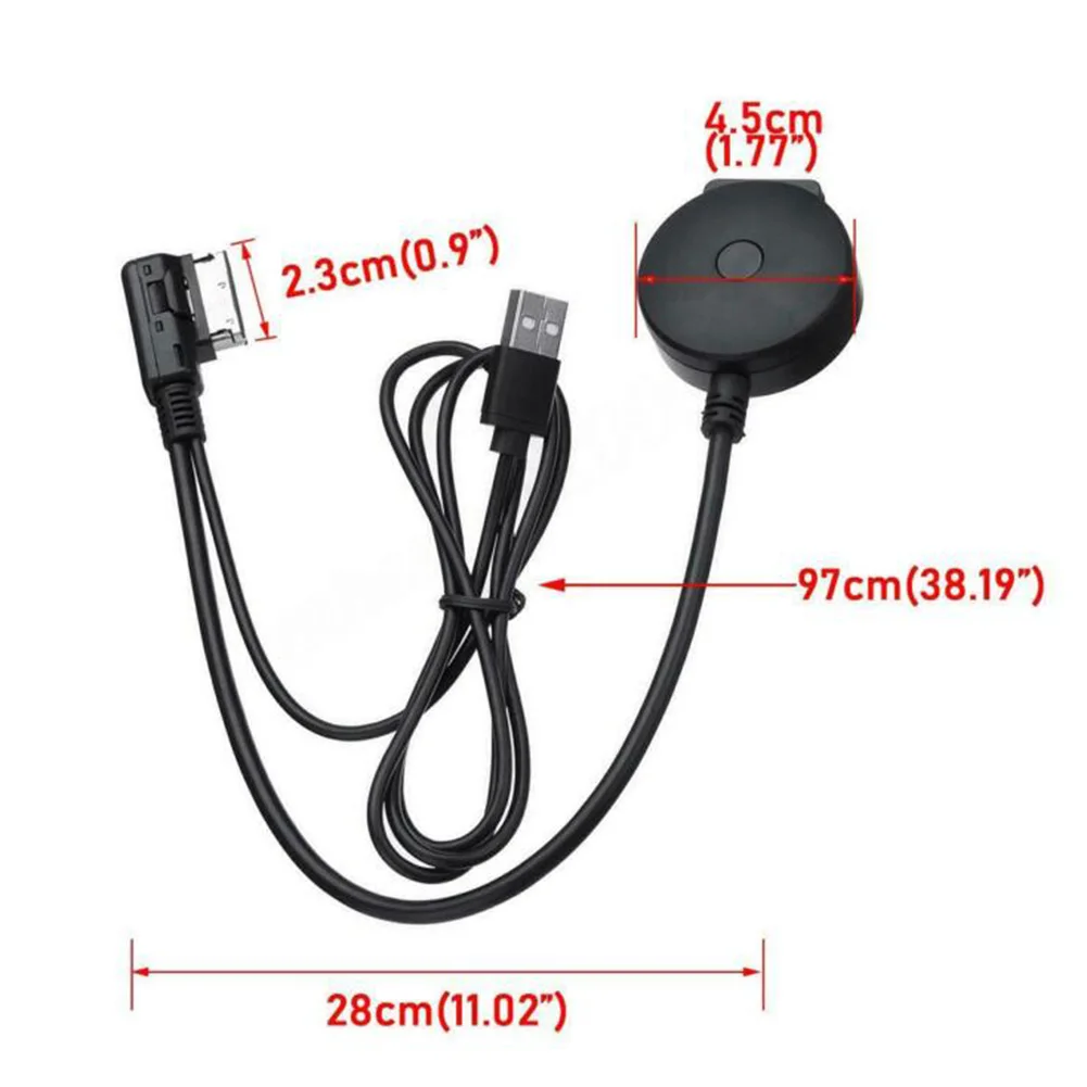 Аудио кабель адаптер подходит для AMI MDI MMI Bluetooth музыкальный интерфейс Замена