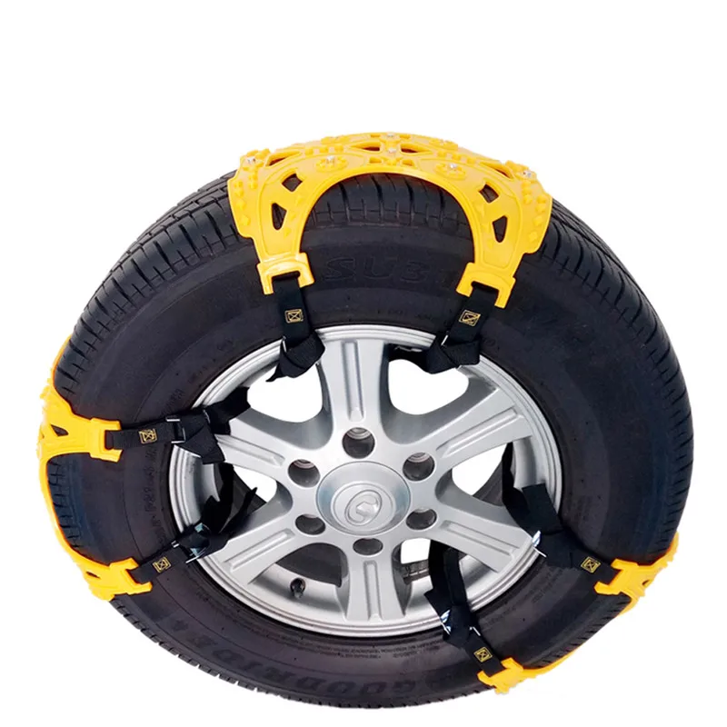 Цепи для автомобильных шин универсальные противоскользящие цепи из ТПУ