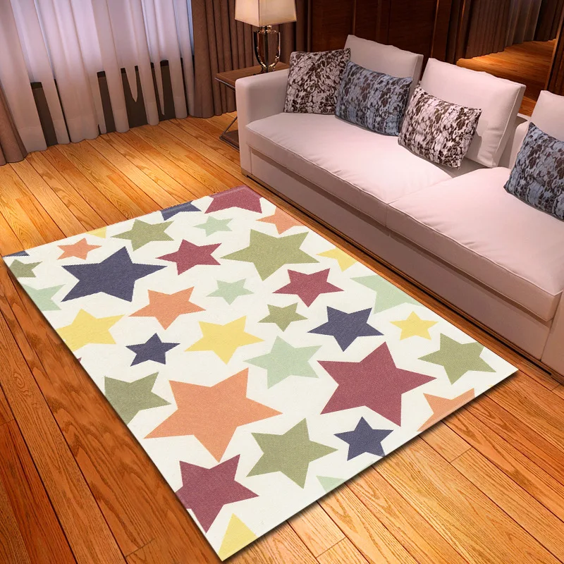 Скандинавском стиле Фэнтези ковры с изображением звёзд мягкие фланелевые