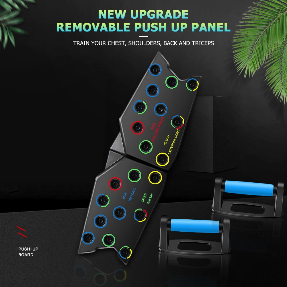 Multi-function Push Up Board Rack Gym Workout Abdominal Muscle Trainer Stand Body Building Exercise Fitness Equipment for Men | Спорт и