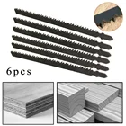 6 шт T744D 180 мм Jigsaw пильный диск быстрой резки Мощность инструмент Аксессуары для резка дерева и пластмассы инструмент для Makita Bosch Dewalt