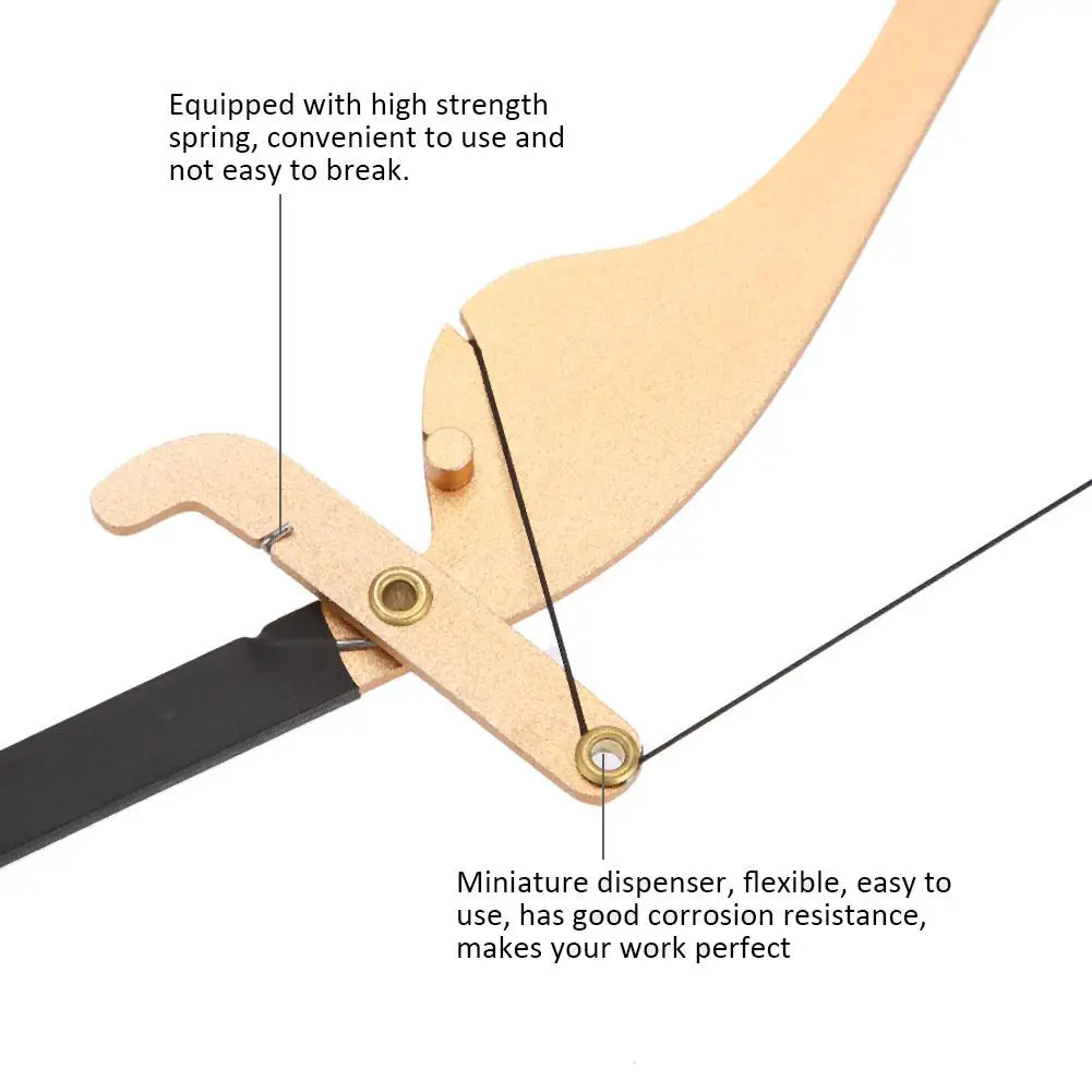 Новинка микроблейдинг линейка для бровей маркер с 10 шт. ниток строки