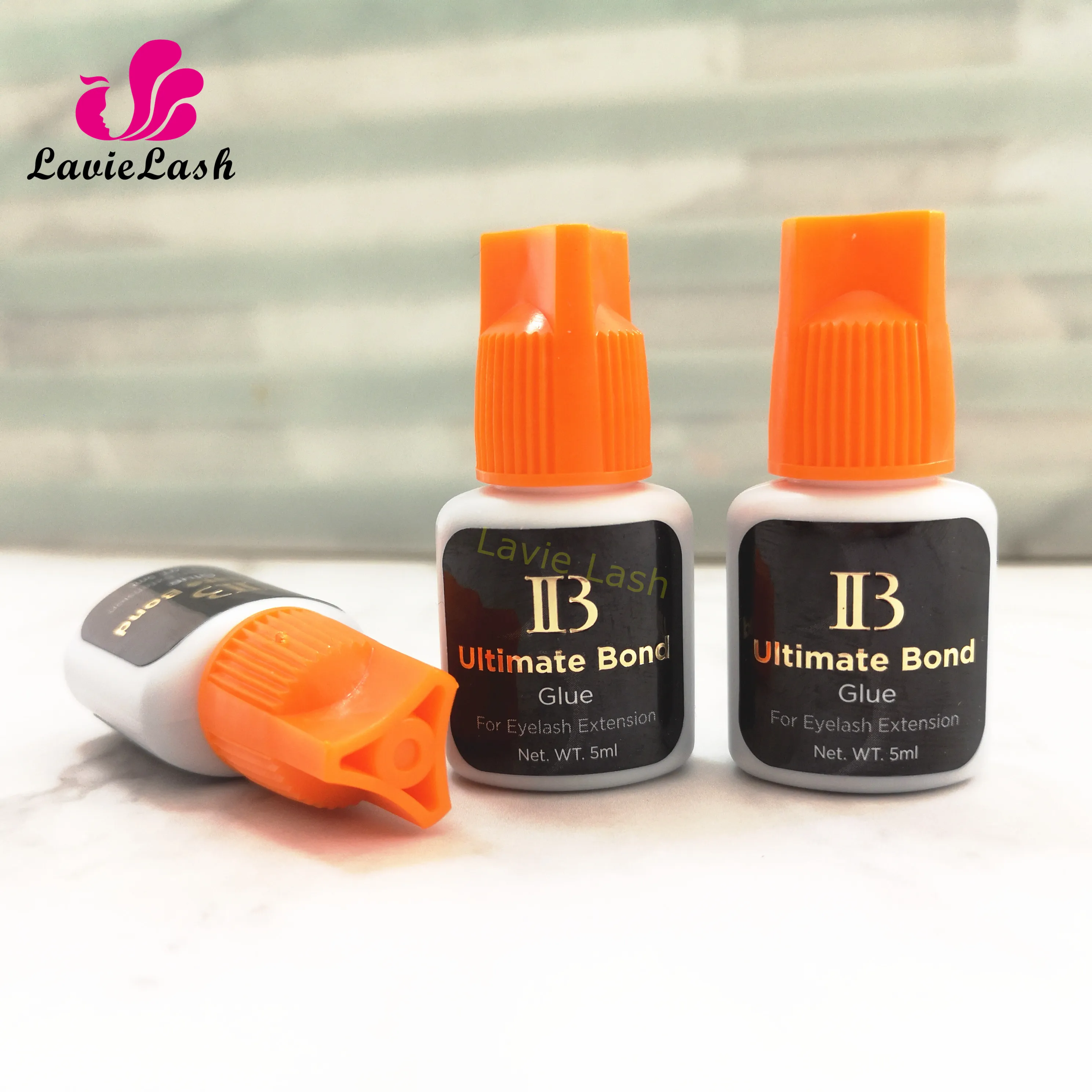 Ibeauty 50 бутылок/партия IB Ultimate bond клей для наращивания ресниц оранжевый колпачок 5
