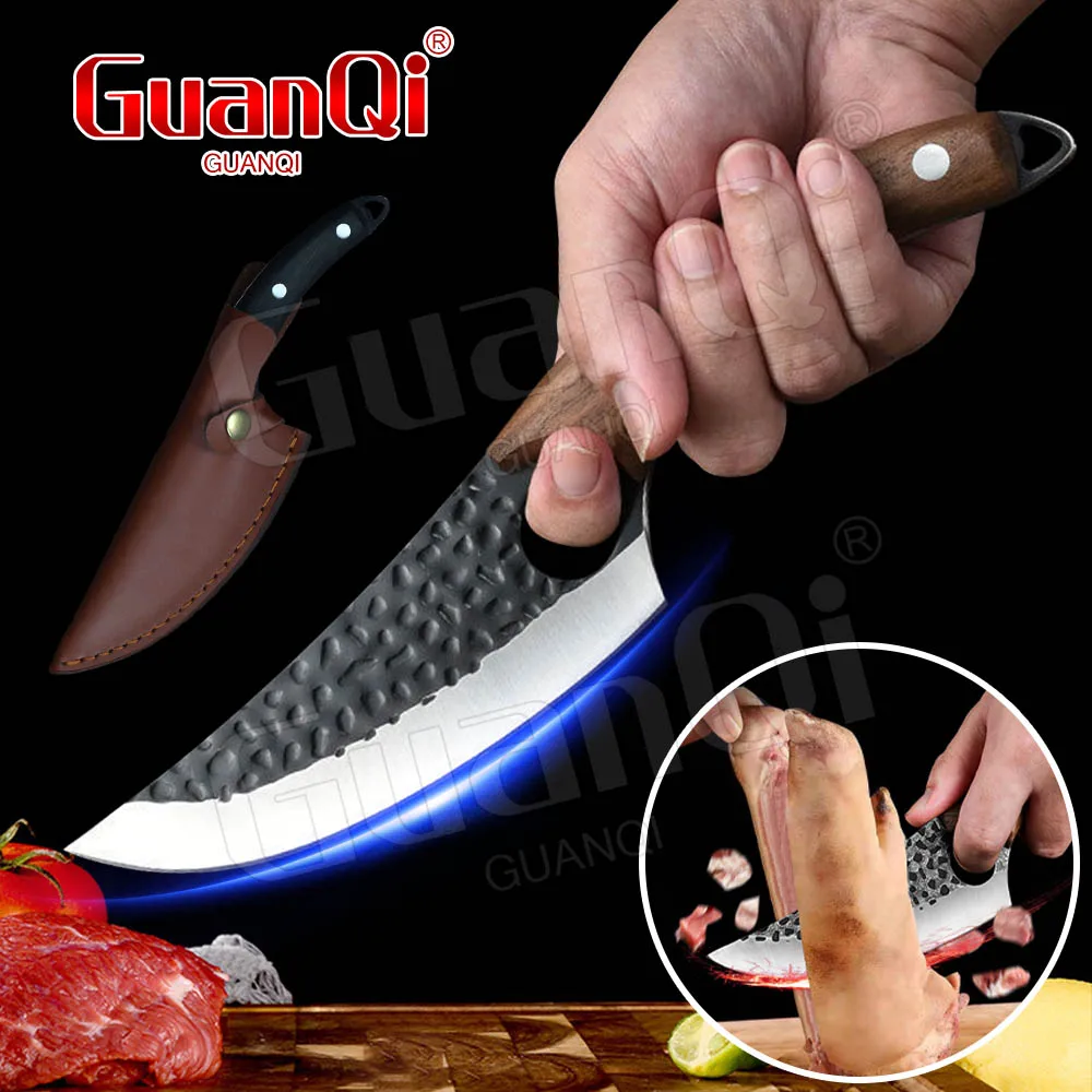 Нож из нержавеющей стали для обвалки, нож мясника, нож мясника ручной работы, нож мясника из кованой стали, нож шеф-повара из сербской стали, инструменты для приготовления пищи на природе - 200 лучших товаров с Али