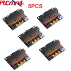 5 шт. для micro:bit microbit GPIO Плата расширения IOBIT V2 прерывающийся адаптер для Legoed, детский программируемый образование MadeCode RCmall