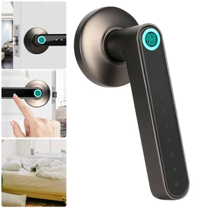 smart fingerprint door lock app bluetooth remote control security electronic fingerprint lock for office home room door free global shipping