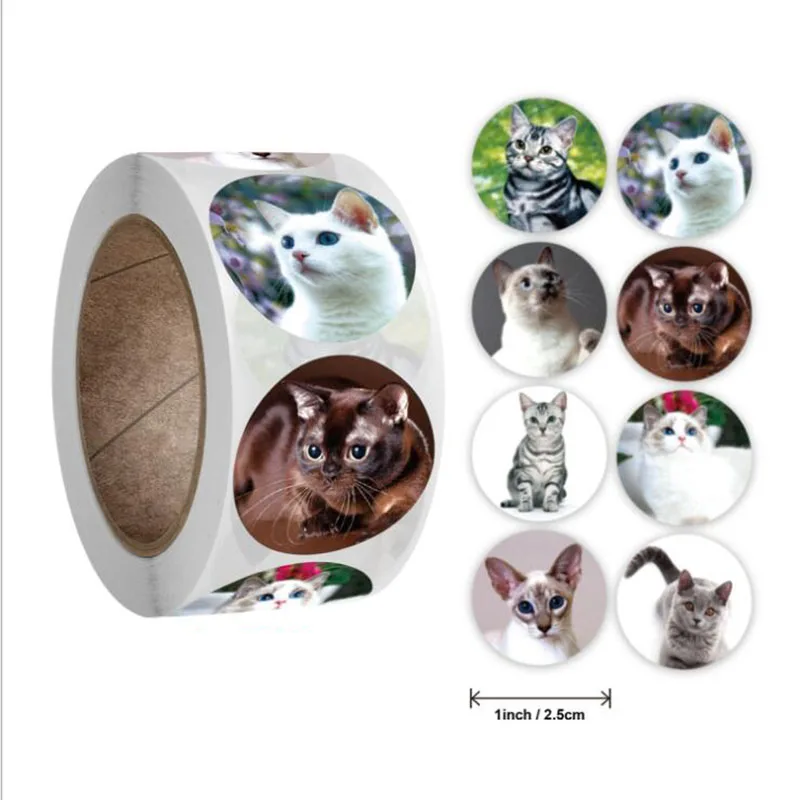 

500 рулонов Детские Мультяшные наклейки с животными Классические игрушки наклейки в школе наклейки награды разнообразную продукцию отличаю...