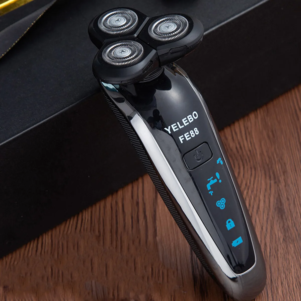 Набор мужских подарочных часов 4 шт. ремешок + кошелек термос бритва|Мужские