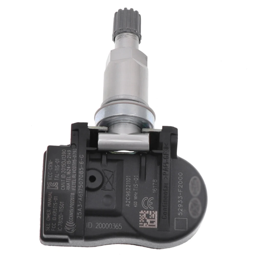 52933 D4100 датчик давления в шинах TPMS для 2015 2022 Hyundai ELANTRA greati30 Genesis Kia Optima Niro F2000|Системы