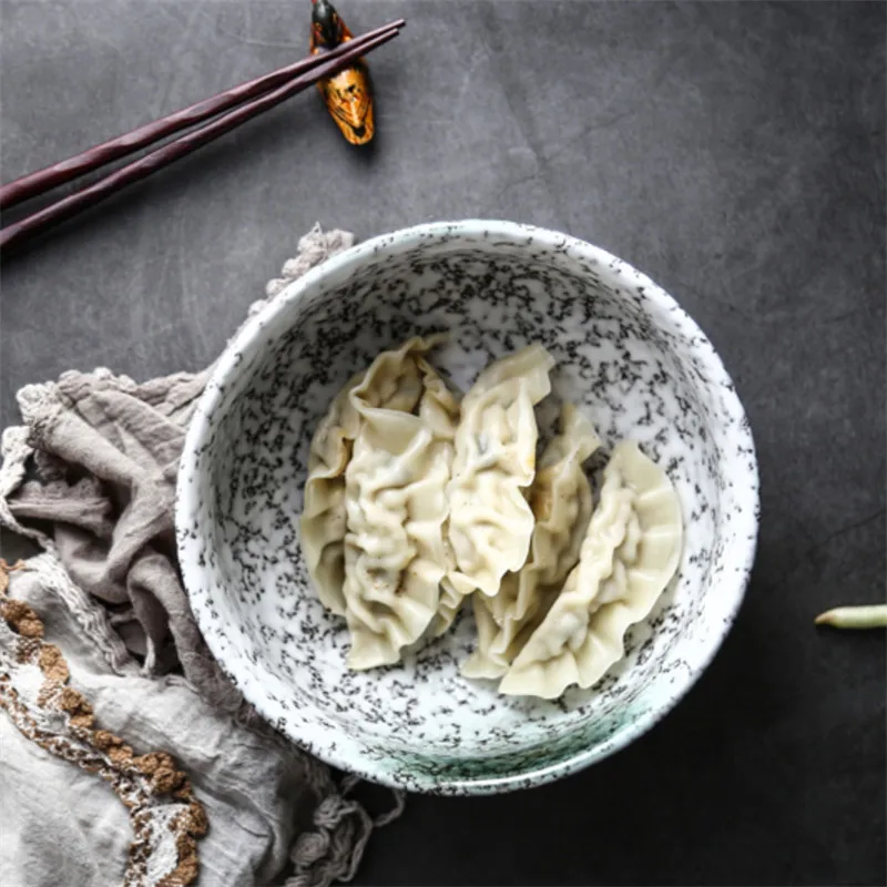 Японский стиль Ramen чаша большая Бытовая Керамическая пиала для риса лапша суп
