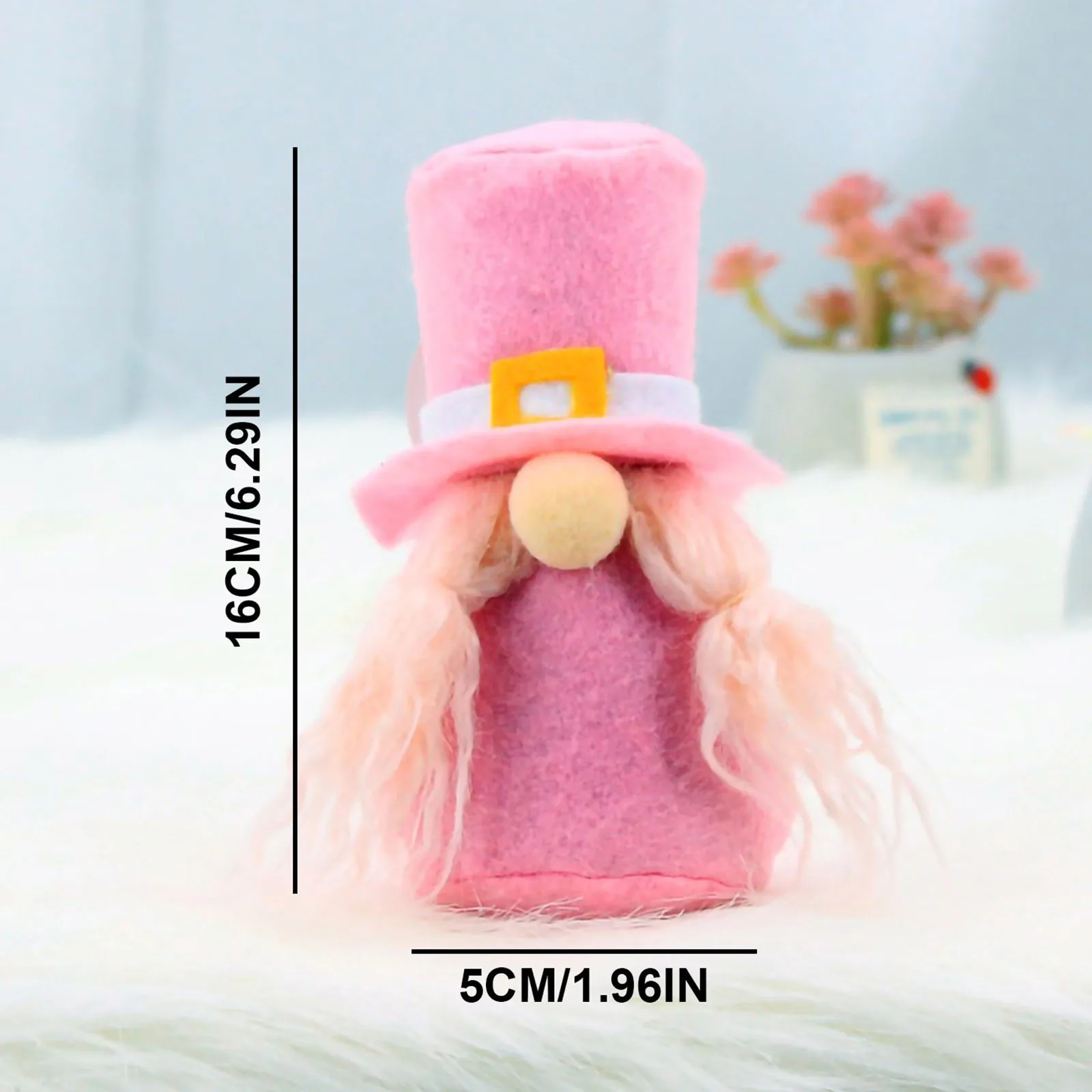 

4PCS Valentine'S Day Creative Plush Nordic Gnome Angel Faceless Doll Decoration Ornaments Present Hanging Tree Decoration