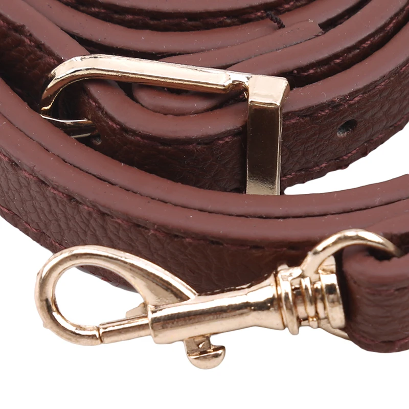 

6 Colors PU Leather Long Shoulder Bag Strap Button Bag Accessory DIY Purse Handle Handbags Belts Strap Metal 49g