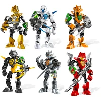 decool hero factory 3 0 robots bionicle action figures model building blocks bricks toys for children boy gifts dropshipping