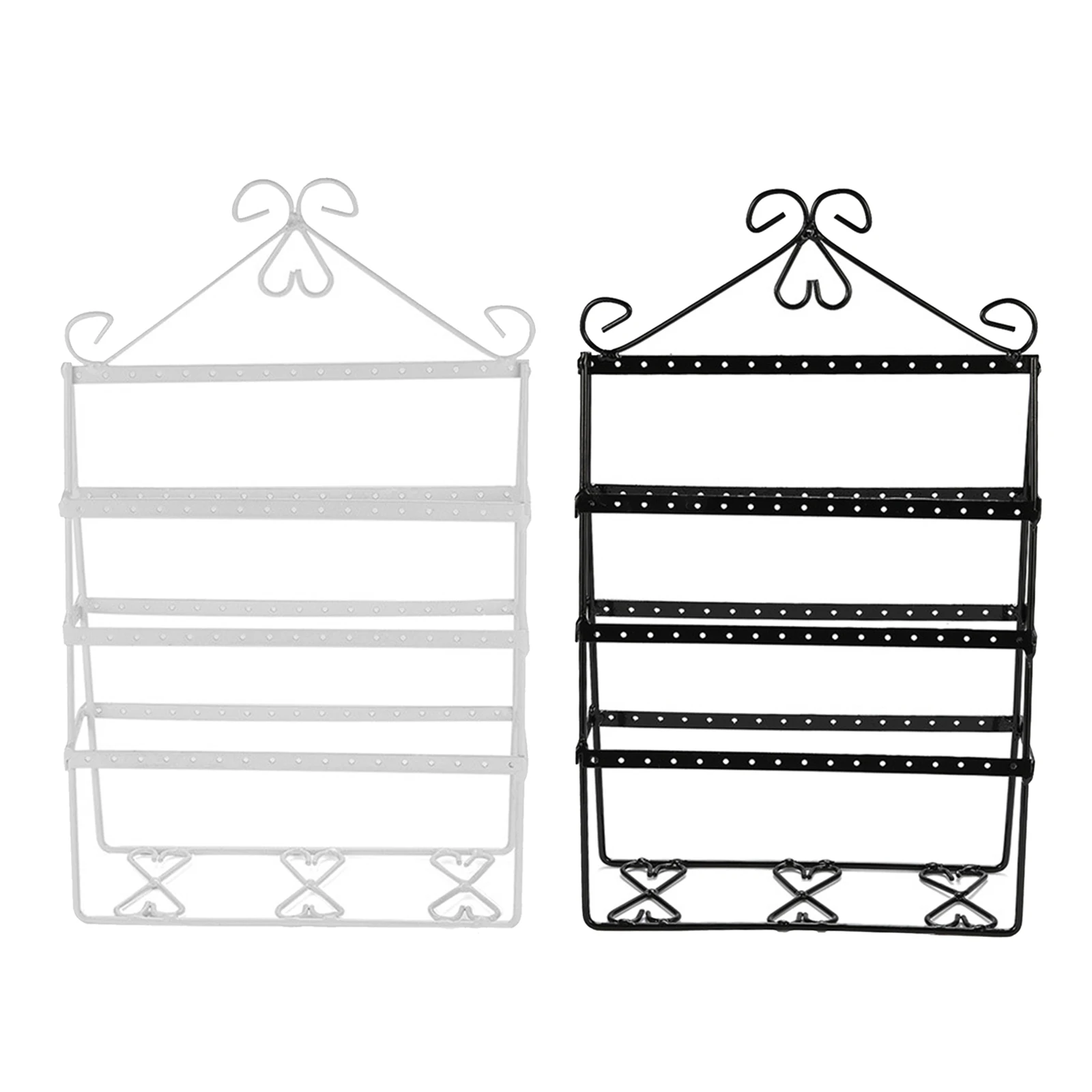 

Unique Metal Jewelry Display Stand Earrings Necklace Ear Stud Trinket ing Holder Table Storage Organizer Ornaments