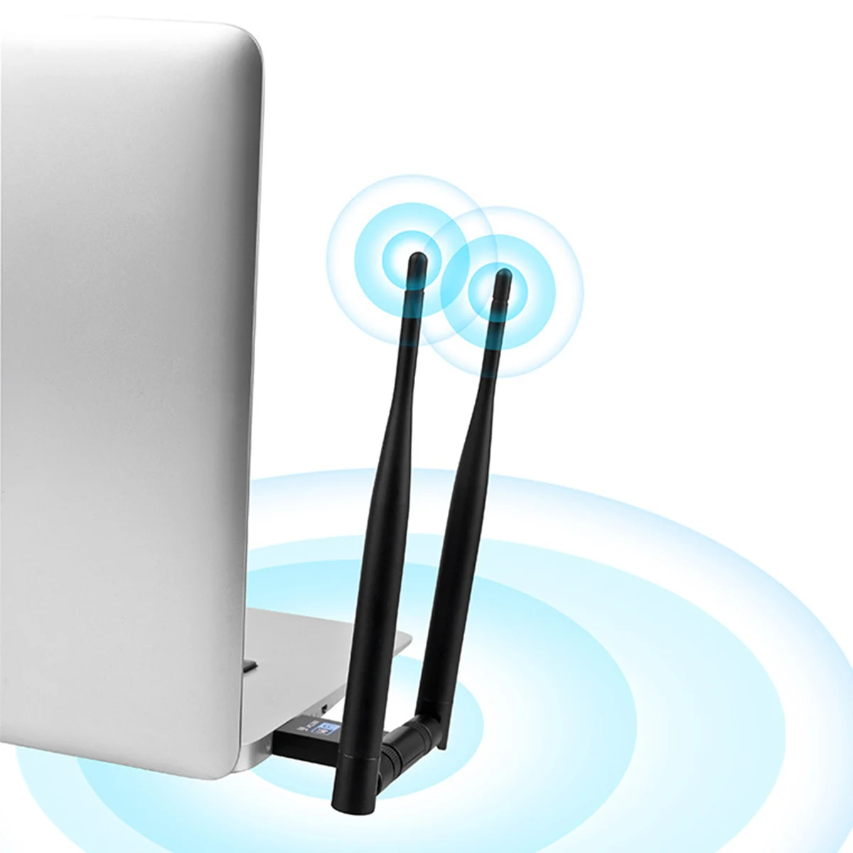 USB 3 0 Wi-Fi Беспроводной адаптер 5 ГГц/2 4 ГГц 1200 Мбит/с WiFi-ключ двойная антенна для