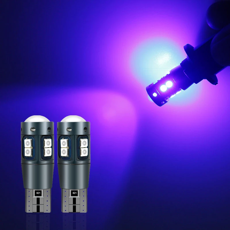 

2PCS High Quality T10 W5W Super Bright 3030 LED Car Interior Reading Dome Light Marker Lamp 168 194 LED Auto Wedge Parking Bulbs