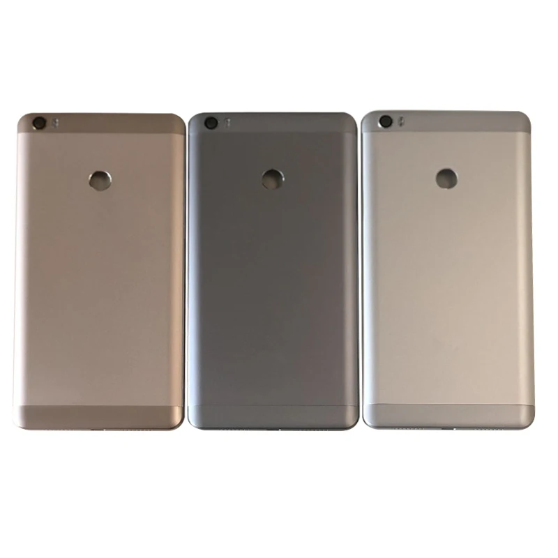 M& Sen для 6,4" Xiao mi Max Задняя крышка батареи чехол Корпус+ боковые кнопки питания Стеклянная вспышка объектива для mi Max корпус