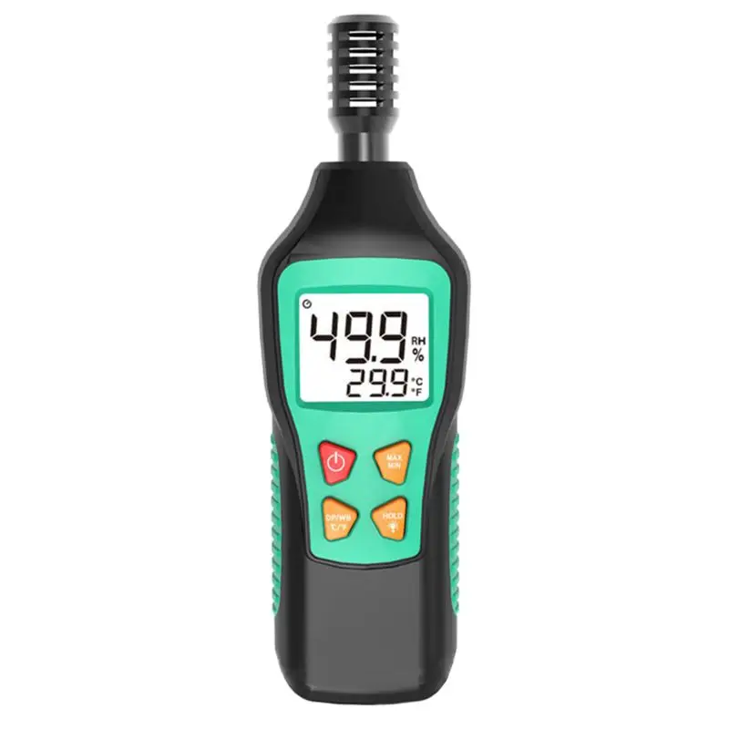 

Handheld Digital Thermometer Hygrometer LCD Display Temperature Humidity Meter