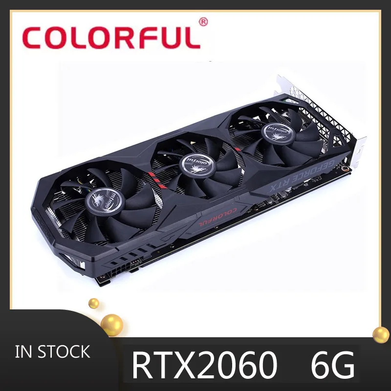 

Цветной gigabyte RTX 2060, 6g, 1070 бит, gddr6, nvidia geforce, графические карты no rx580, 1660, gpu 2070, s