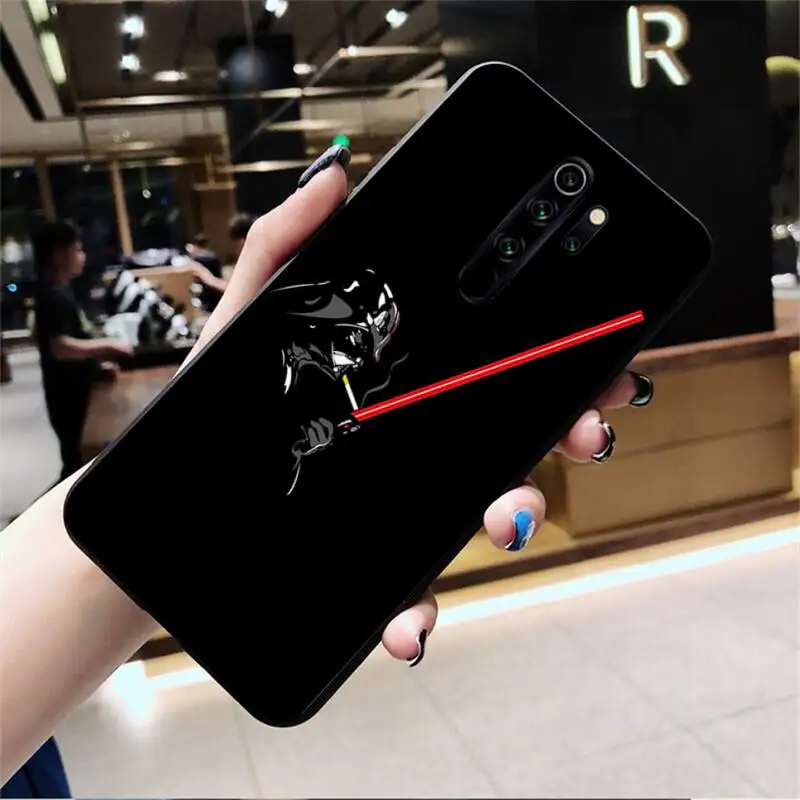 Hot sale Kinds Darth Vader Star Wars Cover Black Soft Shell Phone Case for Redmi Note 8 8A 8T 7 6 6A 5 5A 4 4X 4A Go Pro | Мобильные
