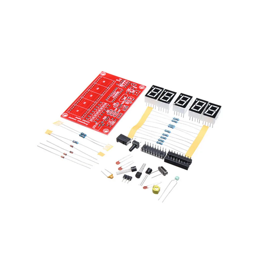 1Hz-50MHz Crystal Oscillator Frequency Counter Tester DIY Kit 5 Digits High Precision LED Digital Meter Module | Инструменты