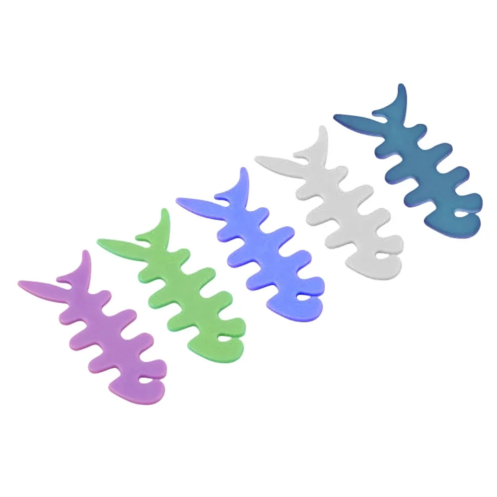 Мини устройство для намотки кабеля из ПВХ мини органайзер шнура в виде рыбьей