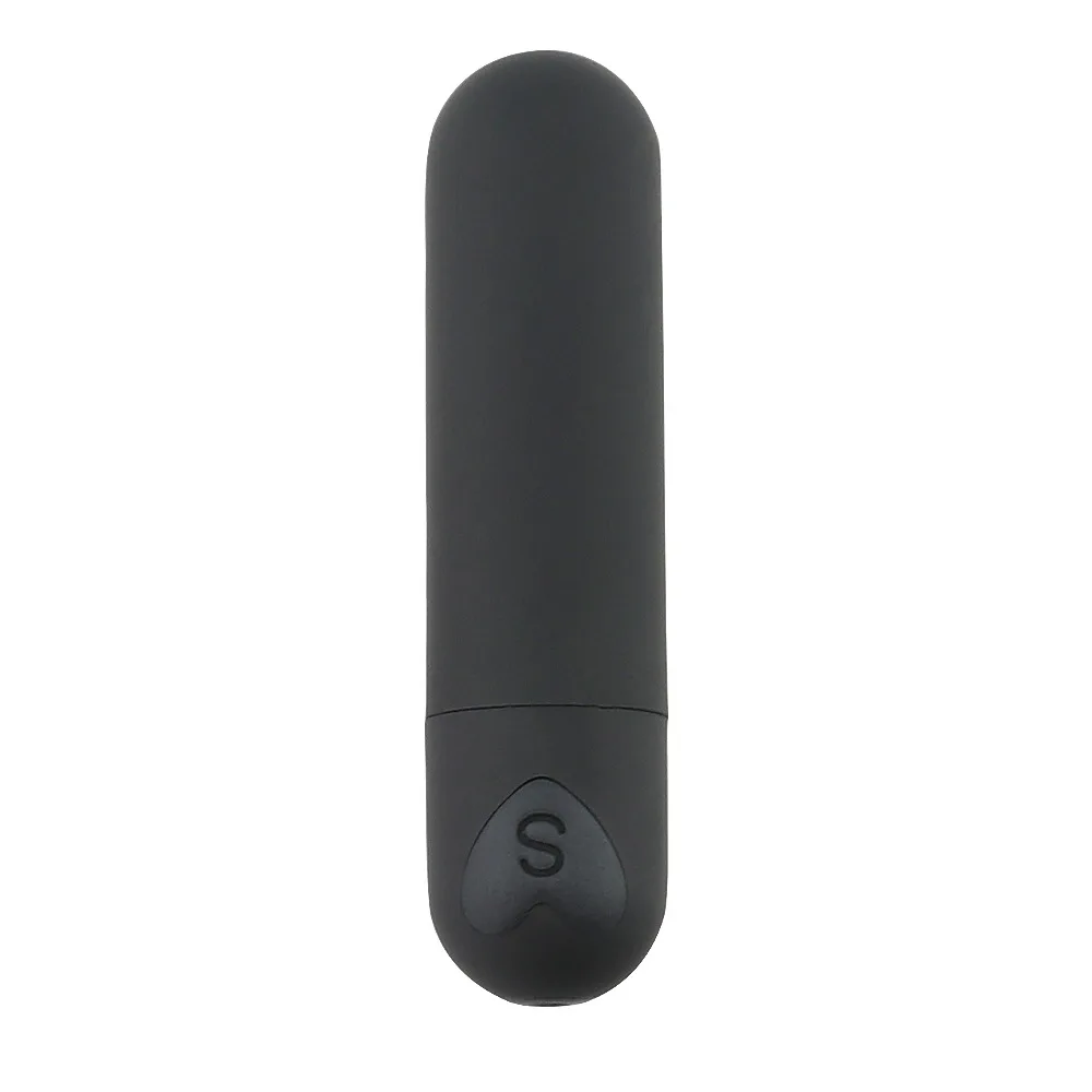 Rechargeable Slimline Bullet Pocket Vibrator for Stimulating Clit and G-Spot Sex Toy for Women Men Couple