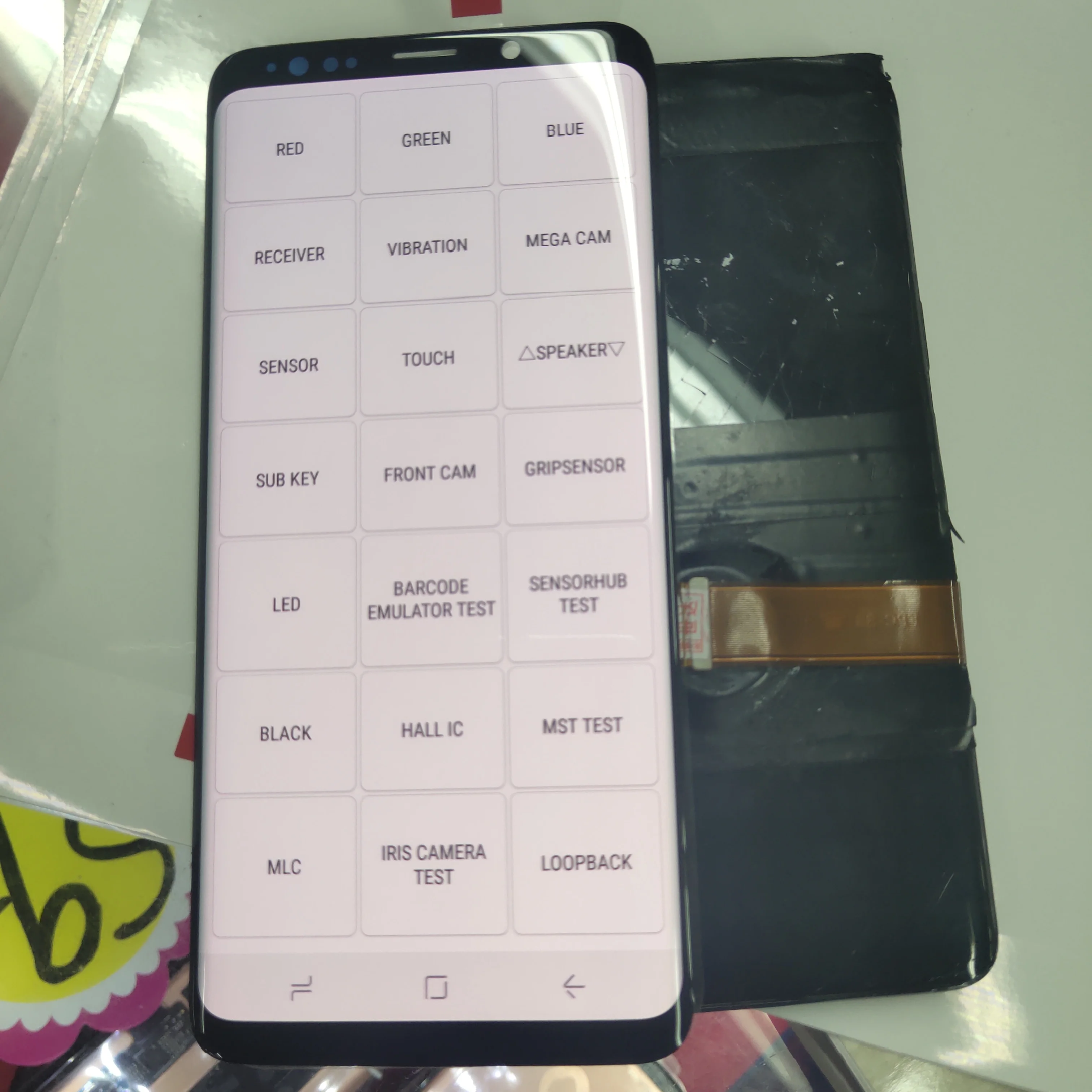 Сверхмаленькие битые пиксели AMOLED для Samsung Galaxy S9 + G965F G965W сенсорный экран