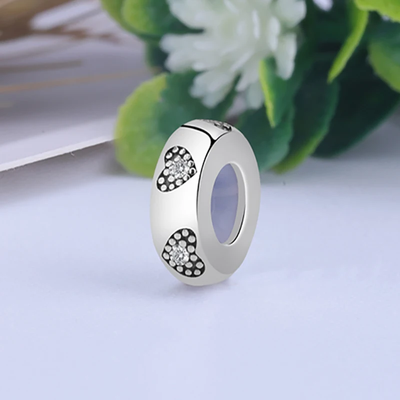 Новый 925 стерлингового серебра Fit Pandora Браслеты собака животное следа разделитель