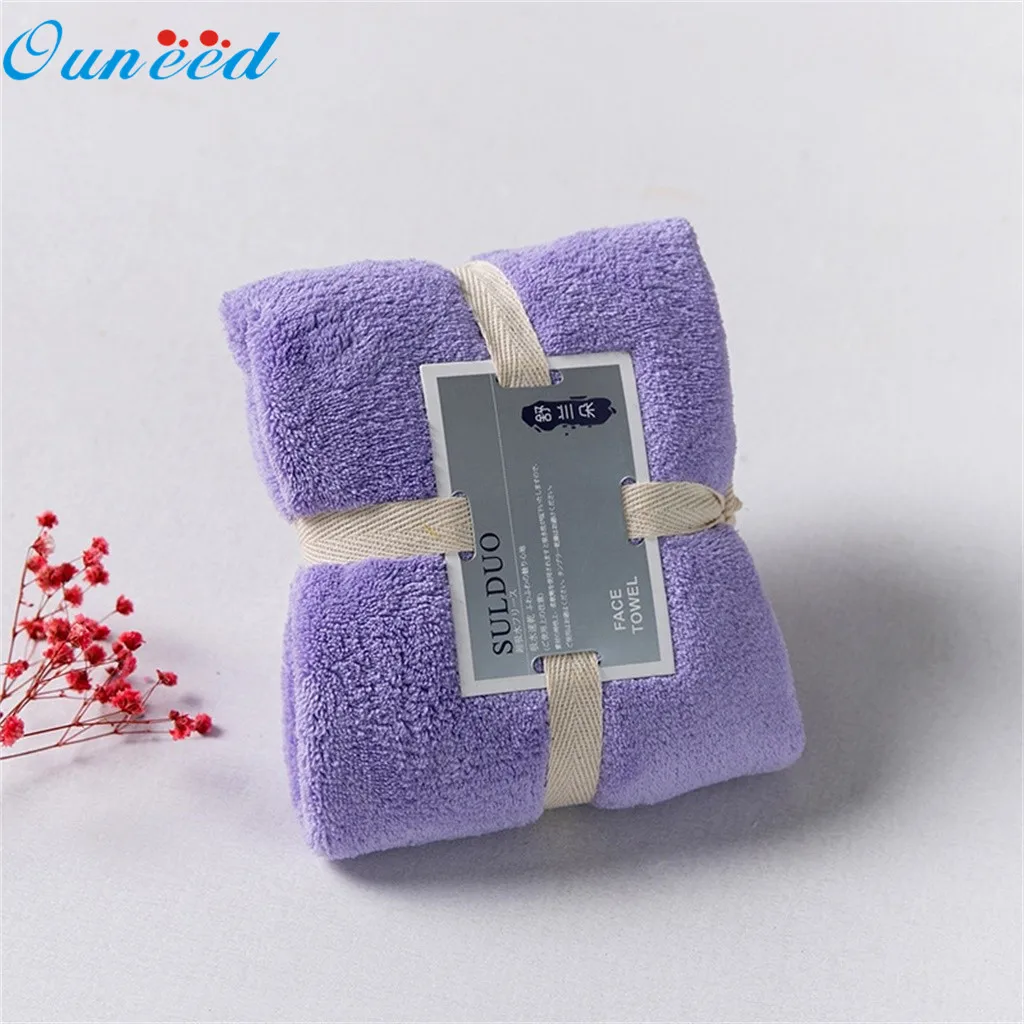 

Ouneed Towels bathroom 36 x 80 cm Polyester Nylon Coral Fleece Large Towels Soft Super Absorbent Face Bath Towels drop ship 2021